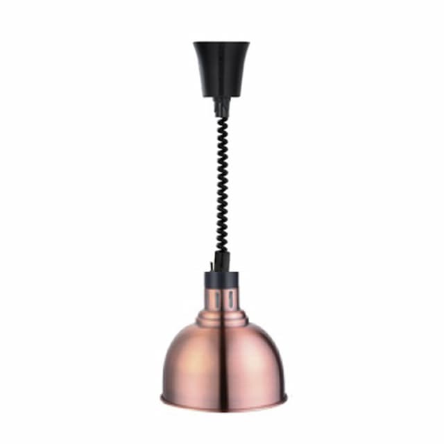 Лампа тепловая подвесная медного цвета Kocateq DH635RB NW