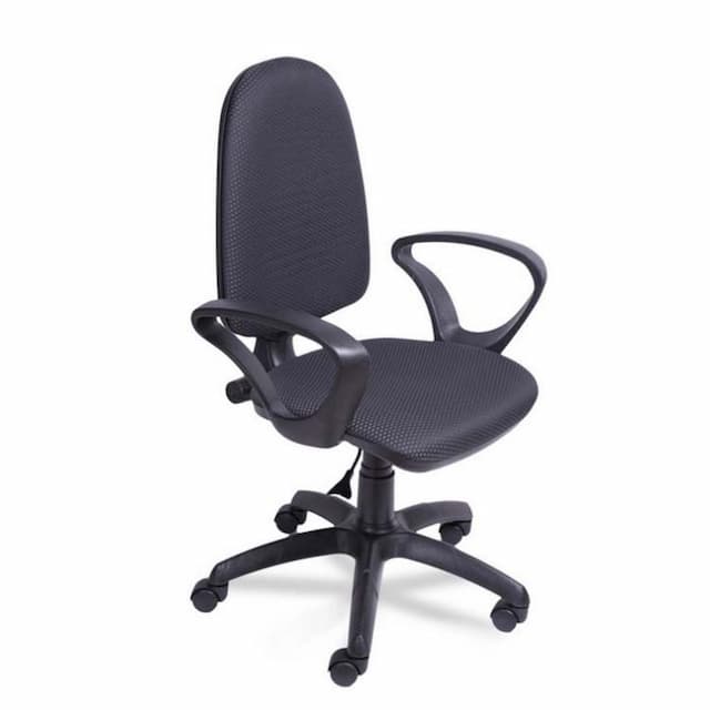 Кресло для персонала Мирэй Престиж Чарли Комфорт, ткань В-14/В-1