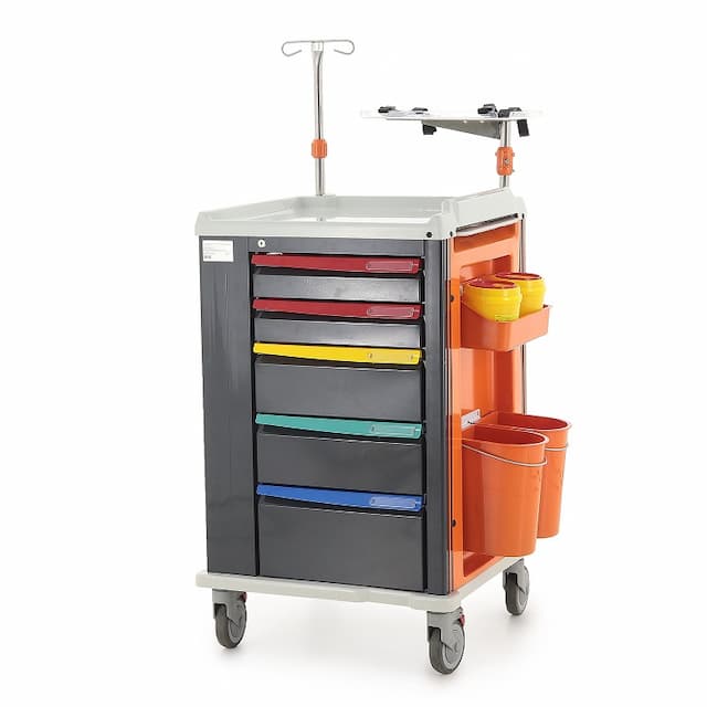 Тележка медицинская MED-MOS РЕТ02 ТМ-006АН-00