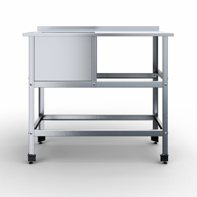 Ванна-стол рабочая поверхность-справа Rada ВМСВПЧ-1(П)-15/6/8,5