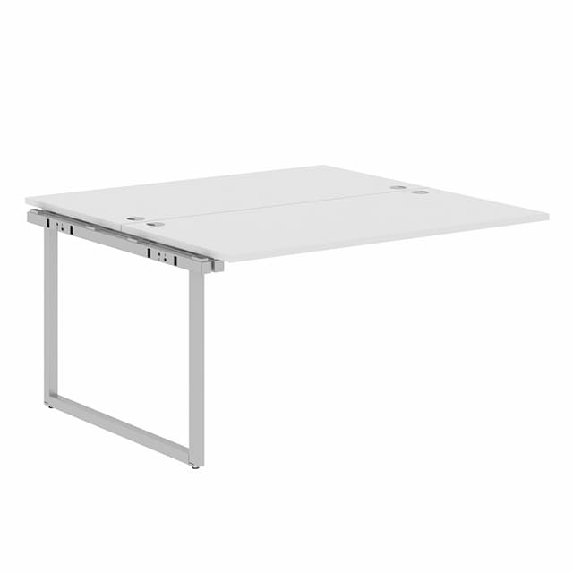 Стол промежуточный Skyland XIQWST 1414 белый/алюминий 1400х1406х750