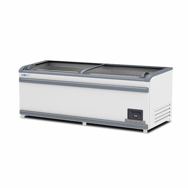 Ларь-витрина низкотемпературная Italfrost ЛВН 1850 (ЛБ М 1850) СП, ВерхСер бампер, RAL 9016