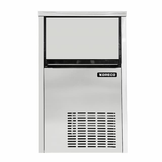 Льдогенератор кубикового льда 40 кг/сут с корпусом из нержавеющей стали Koreco AZ 40/13 CUBE